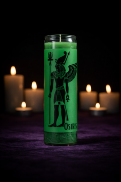 Deity 7 Day Candle - Osiris-1